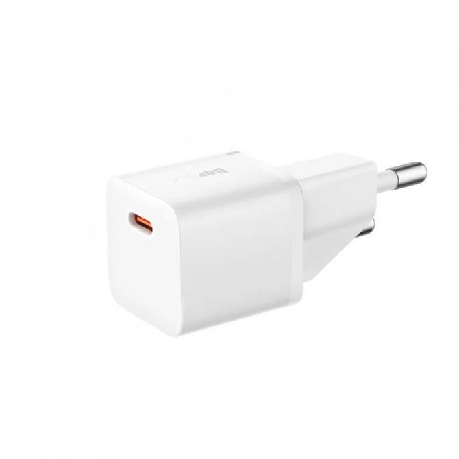 СЗУ 1Type-C Baseus GaN5 Fast Charger (mini) 1C 20W EU White-1