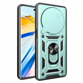 Чехол HONOR Hard Defence Series Xiaomi Redmi Note 14 Pro 4G Green (with Camshield and magnet)