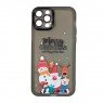 Чехол Christmas Glass Camera iPhone 15 Pro Max Black