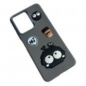 Чохол TPU Leather Toys для Xiaomi Redmi Note 12 4G (Monster / Grey) Чохол TPU Leather Toys для Xiaomi Redmi Note 12 4G (Monster / Grey)