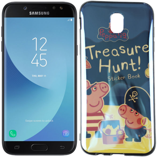 Чехол U-Like Picture series для Samsung J330 (J3 2017) Peppa Pig