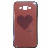 Чехол U-Like Picture series для Samsung J500 Heart Pink