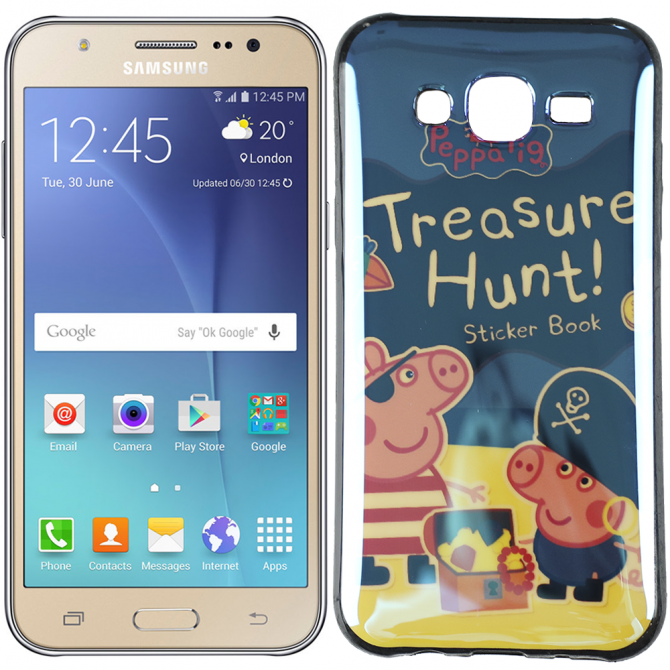 Чехол U-Like Picture series для Samsung J500 Peppa Pig