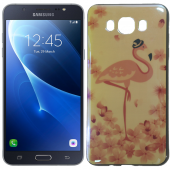 Чехол U-Like Picture series для Samsung J510 (J5 2016) Flamingo