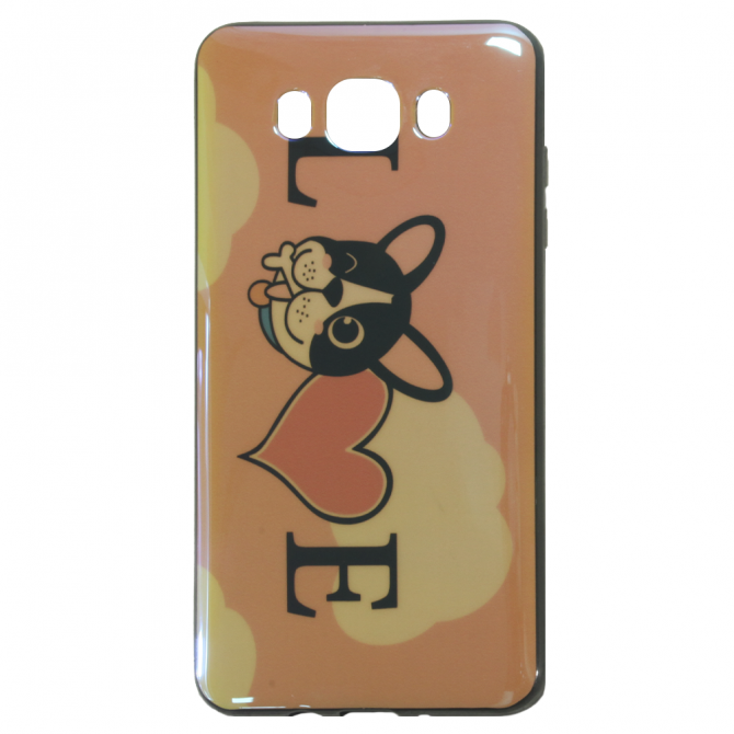 Чохол U-Like Picture series для Samsung J510 (J5 2016) Кохання/Рожевий-1