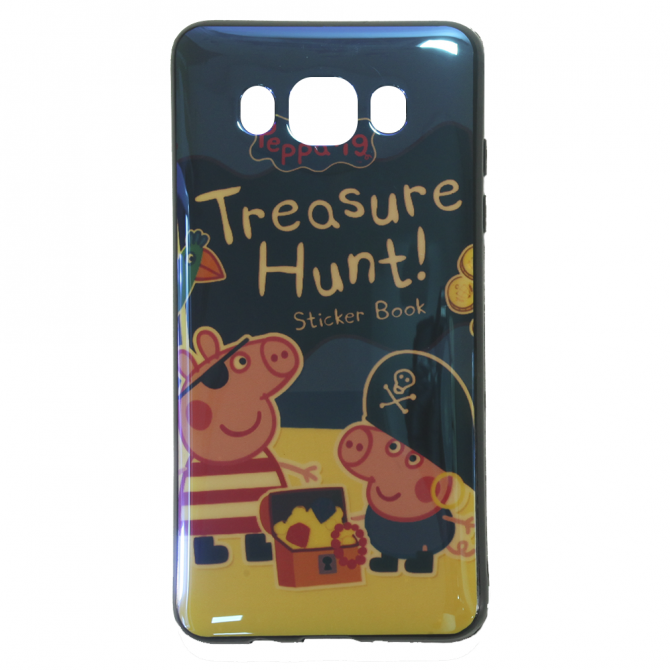Чехол U-Like Picture series для Samsung J510 (J5 2016) Peppa Pig-1