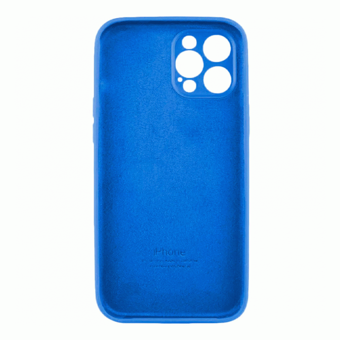 Силиконовый чехол для iPhone 15 Pro Max Royal Blue FULL-1