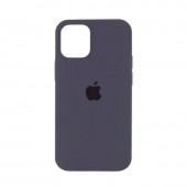 Силиконовый чехол для iPhone 14 Plus Dark Grey FULL