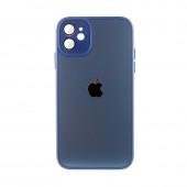 Чехол TPU+Glass Sapphire Midnight для Apple iPhone 12 (6.1