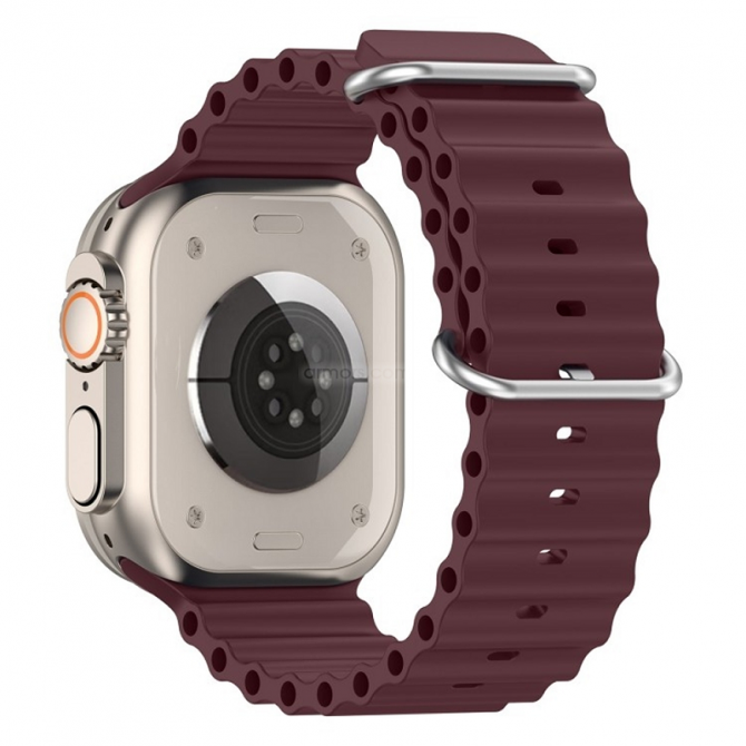 Ремінець для Apple Watch 42/44/45/49mm Ocean Band Plum-1
