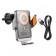 Холдер Hoco HW7 Transparent discovery edition Wireless Charger Black (central console)