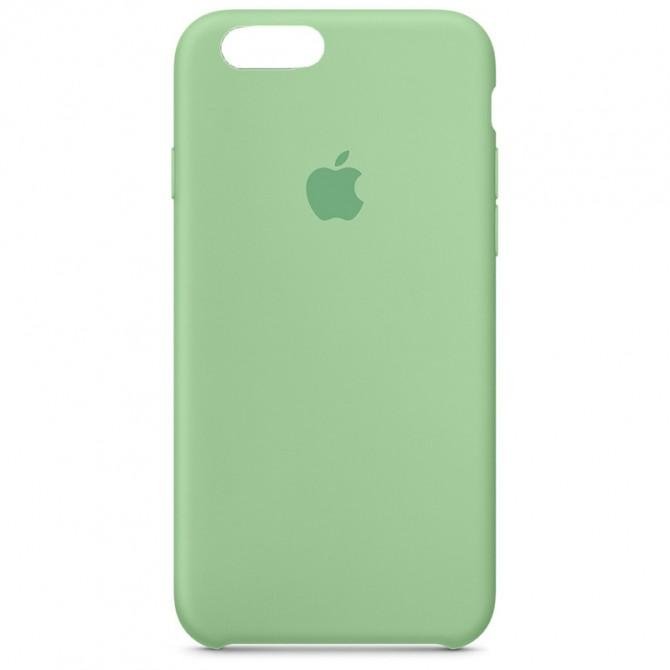 Оригинальный силиконовый чехол для iPhone 7/8 Plus Мятный FULL