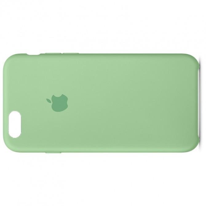 Оригинальный силиконовый чехол для iPhone 7/8 Plus Мятный FULL-3