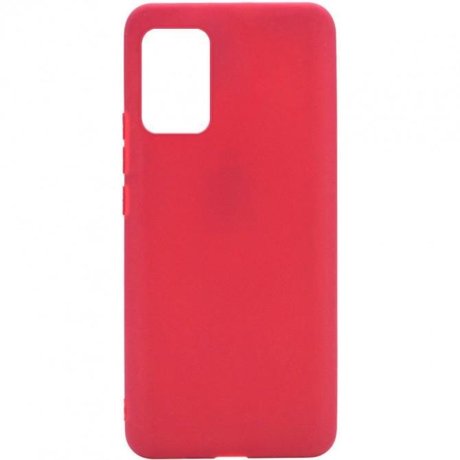 Чохол Original Soft Case Samsung A037 Galaxy A03s Бордовий FULL