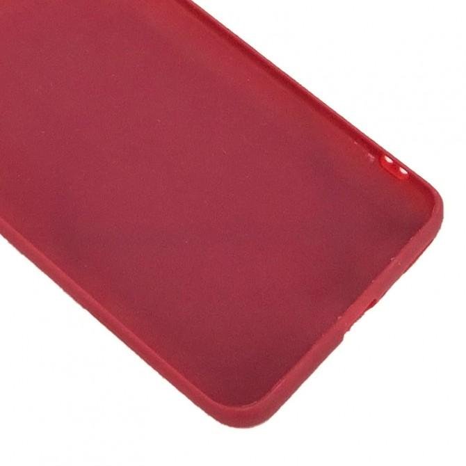 Чохол Original Soft Case Samsung A037 Galaxy A03s Бордовий FULL-1