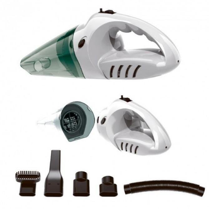 Ручной пылесос Gelius Portable Vacuum Cleaner GP-VC001 Hurricane Белый/Бирюзовый