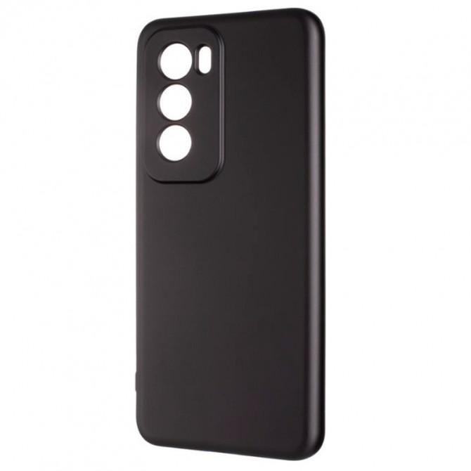 Силиконовый чехол Soft для Oppo Reno 12 Pro Черный FULL-3