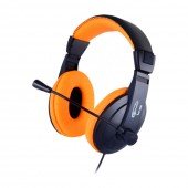 Навушники Gemix W-300 Black/Orange Навушники Gemix W-300 Black/Orange