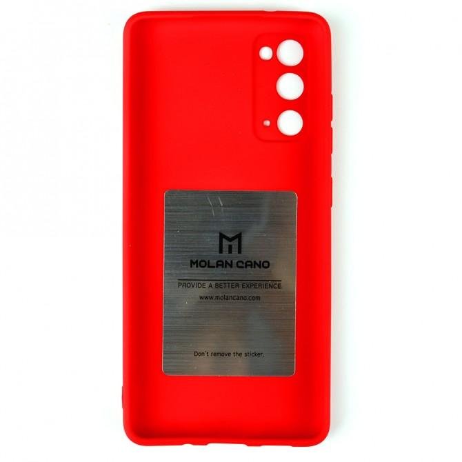Чохол Molan Cano Smooth для Samsung G780 Galaxy S20FE Red-2