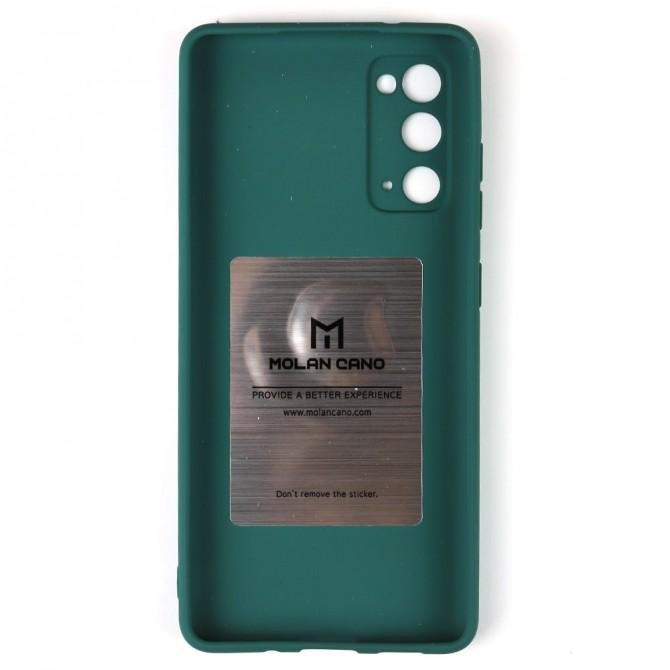 Чехол Molan Cano Smooth для Samsung G780 Galaxy S20FE Green-2
