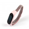 Ремінець для Xiaomi Band 3/4 Nylon design Pink
