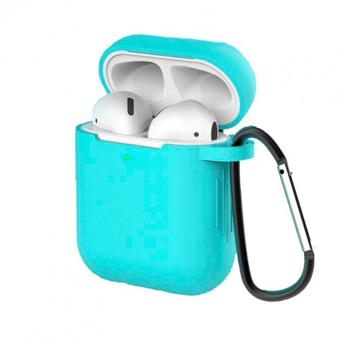 Чохол U-Like Silicone SLIM Protective Case For Airpods Midnight Blue-1