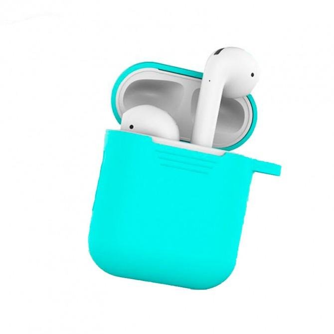 Чохол U-Like Silicone SLIM Protective Case For Airpods Midnight Blue-2