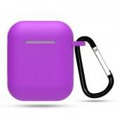 Чехол U-Like Silicone SLIM Protective Case For Airpods Purple