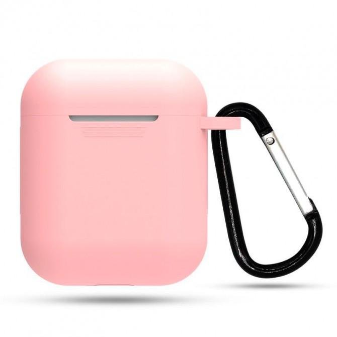 Чехол U-Like Silicone SLIM Protective Case For Airpods Pink