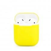 Чехол U-Like Silicone SLIM Protective Case For Airpods Yellow