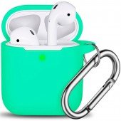 U-Like Silicone SLIM Protective Case For Airpods Mint Green U-Like Silicone SLIM Protective Case For Airpods Mint Green