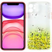 Чохол Frame&Gliter для iPhone 11 Yellow Чохол Frame&Gliter для iPhone 11 Yellow