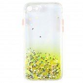 Чехол Frame&Gliter для iPhone 7/8/SE Yellow Чехол Frame&Gliter для iPhone 7/8/SE Yellow