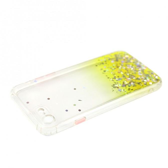 Чохол Frame&Gliter для iPhone 7/8/SE Yellow-3