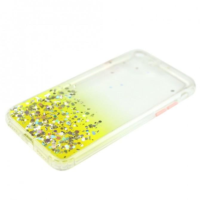 Чохол Frame&Gliter для iPhone 7/8/SE Yellow-4