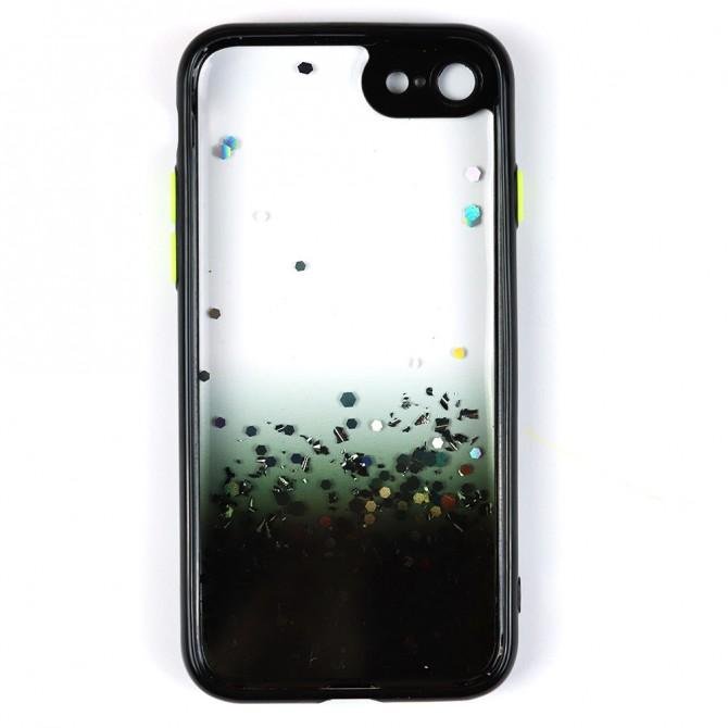 Чехол Frame&Gliter для iPhone 7/8/SE Black-2