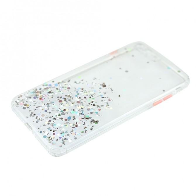 Чехол Frame&Gliter для iPhone 7 Plus/8 Plus Silver-4