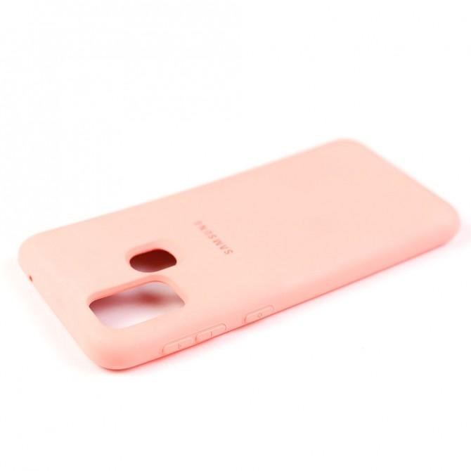 Чехол силиконовый для Samsung M315 Galaxy M31 Розовый FULL-3
