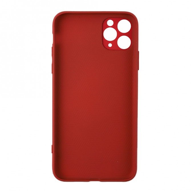 Чохол U-Like Glossy Logo series для iPhone 11 Red Orchid-2