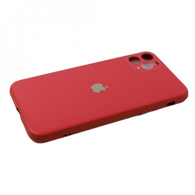 Чохол U-Like Glossy Logo series для iPhone 11 Red Orchid-4