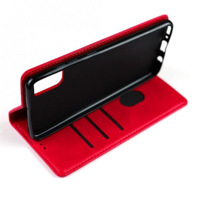 Чехол-книжка Lines Leather для Samsung A315 Galaxy A31 Hot Pink-3