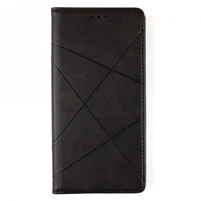 Чохол-книжка Lines Leather для Samsung A515 Galaxy A51 Black-1