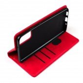 Чохол-книжка Lines Leather для Samsung G985 Galaxy S20 Plus Hot Pink Чохол-книжка Lines Leather для Samsung G985 Galaxy S20 Plus Hot Pink