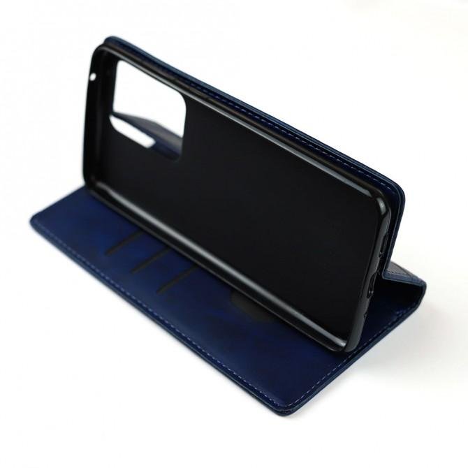 Чехол-книжка Lines Leather для Samsung G988 Galaxy S20 Ultra Blue-4