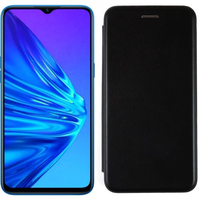 Чехол книжка U-Like Best для Realme 5 Pro Чёрный