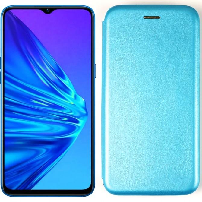 Чохол книжка U-Like Best для Realme XT Блакитний