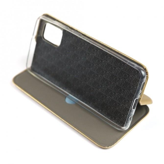 Чехол книжка U-Like Best для Samsung A315 Galaxy A31 Золотой-4