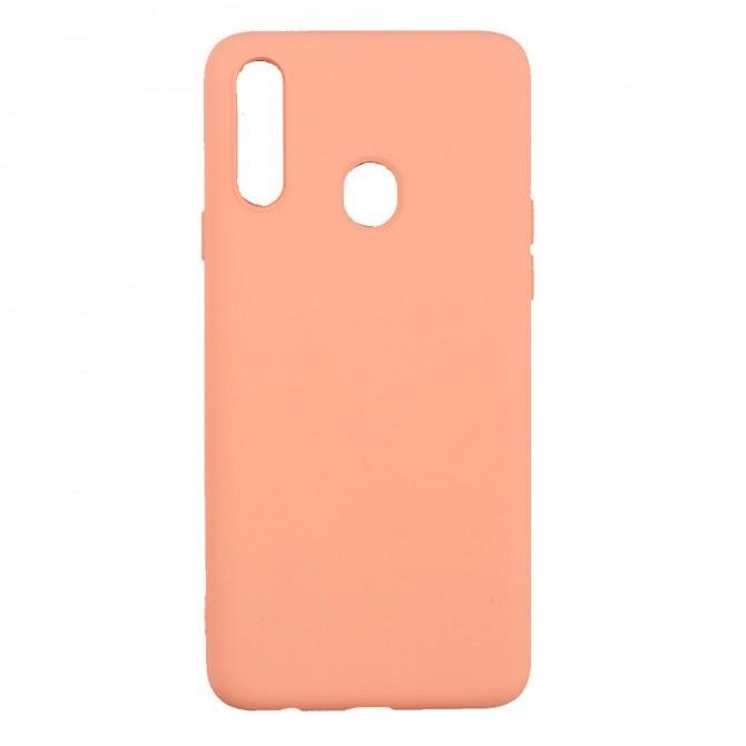 Чохол Soft Case для Samsung A207 Galaxy A20s Рожевий FULL-1