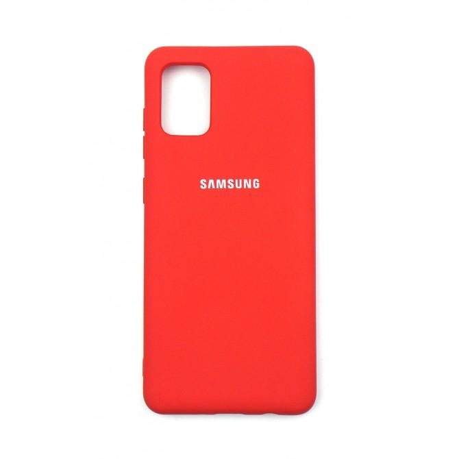 Чохол Original Soft Case Samsung A715 Galaxy A71 Червоний FULL-3