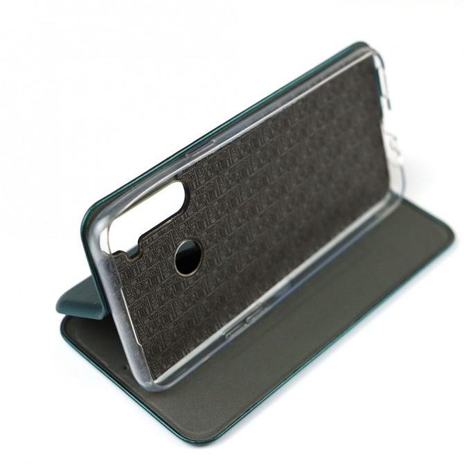 Чохол книжка U-Like Best для Realme 5 Темно зелений-3